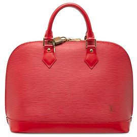 Louis Vuitton Alma PM en Epi Rojo Roja