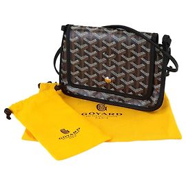 Goyard Plumet Pocket Geldbörse Schwarz