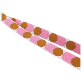 Alça de Ombro Sangles Flipper Ball da Hermès Marrom Rosa