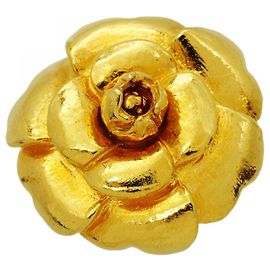 Broche Camelia Chanel Dorado