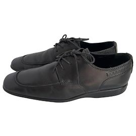 Scarpe Oxford Louis Vuitton in pelle nera da uomo Nero