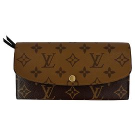 Louis Vuitton Monogram Reverse Long Wallet Monogram