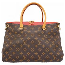 Borsa Pallas Monogram Louis Vuitton Marrone