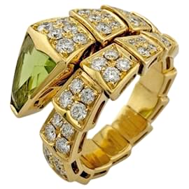 Bulgari Bvlgari Serpenti Viper Ring Gelb