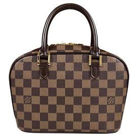 Louis Vuitton Salia Mini Damier Handbag Brown Damier ebene
