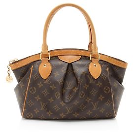 Borsa Tivoli PM in Tela Monogram Louis Vuitton Marrone