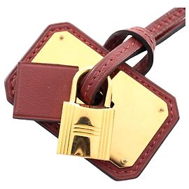 Hermès Collier en cuir Hermes Kelly GM Marron