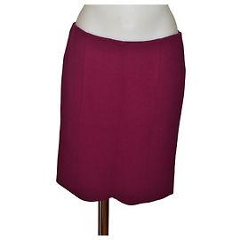Miu Miu wool skirt dark red Dark red