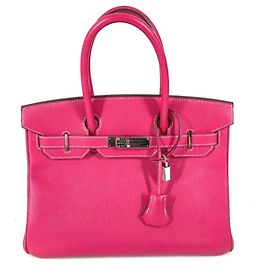 Hermès Birkin 30 Handtasche Pink