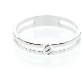 Gucci Infinity Ring aus Weißgold Silber