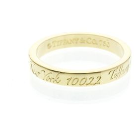 Tiffany & Co Tiffany Notes Ring in 18K Yellow Gold Golden