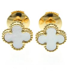 Brincos de ouro 18K Sweet Alhambra Van Cleef & Arpels Dourado
