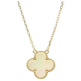 Collar Péndulo Vintage Alhambra de Van Cleef & Arpels Dorado