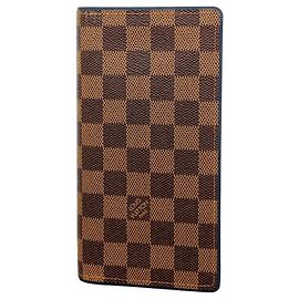 Cartera Larga Brazza Damier Louis Vuitton Damier ebene