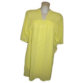 Robe jaune Max & Co à voiles superposés Jaune