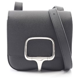 Mini bolsa de ombro Della Cavalleria da Hermès Preto