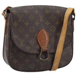 LOUIS VUITTON Borsa a Spalla Monogram Saint Cloud GM M51242 LV Auth LNZ811 Monogramma