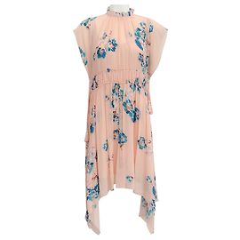 Abito Luisa in seta nuda Ulla Johnson Rosa