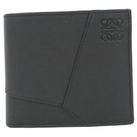 Portafoglio Bifold Puzzle Loewe Nero