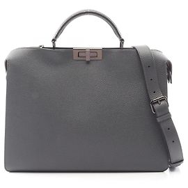 Bolsa Fendi Peekaboo I.U Medium 2 em 1 Marrom