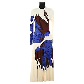 Tory Burch Ecru Kleid Roh