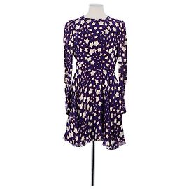 Saint Laurent Robe violette Violet
