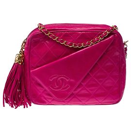 Bolsa de Couro Rosa CHANEL - 103398 Rosa