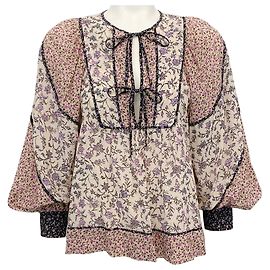 Blusa Colette Crema / Viola Ulla Johnson Beige