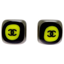 Pendientes de mujer Chanel Square Coco Mark Otro