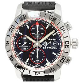 Montre Chronographe GMT Mille Miglia à cadran noir Chopard 16/8954/3C Édition Limitée Noir