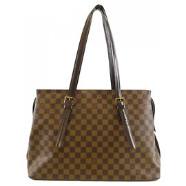 Bolso de Hombro Chelsea Damier Louis Vuitton Damier ebene