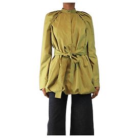 JW Anderson Tunique sans manches à rayures vertes - taille UK 6 Vert