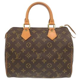 Sac à main Louis Vuitton Speedy 25 Monogram Marron