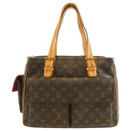 Louis Vuitton Monogram Multipli Cité Handtasche Braun