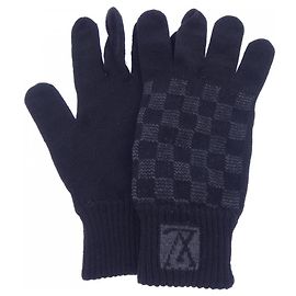 Louis Vuitton Black Warm Gloves Black