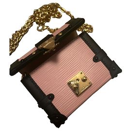 Louis Vuitton Nano Trunk Pink Leather Pink