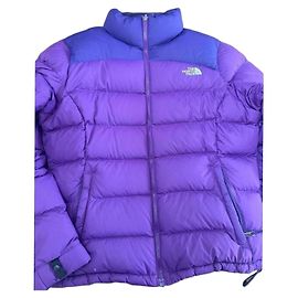 The North Face Women's Padded Jacket Blue Purple