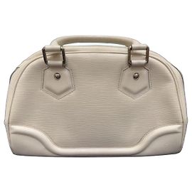 Louis Vuitton Epi Pont-Neuf marfim Branco