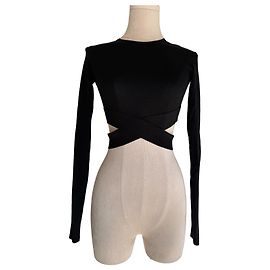 Elisabetta Franchi Tops Schwarz