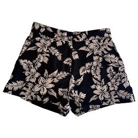 Moncler Shorts Black Viscose Black