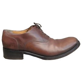 Oxford Sartore in pelle marrone Marrone