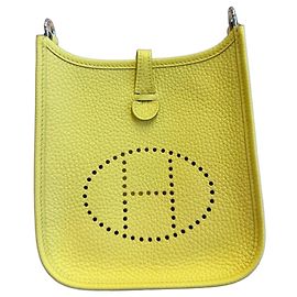 Borsa Hermès Evelyne TPM Giallo
