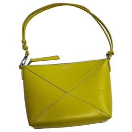 Borsa Mini Puzzle Loewe Giallo