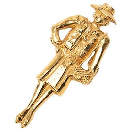Spilla Chanel Mademoiselle D'oro
