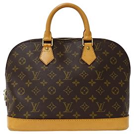 Sac à main Alma Monogram Louis Vuitton Marron