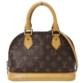 Sac à main Alma BB Monogram Louis Vuitton Marron