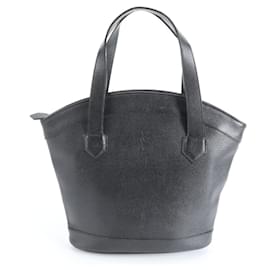 Bolsa de couro Yves Saint Laurent em preto Preto