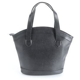Sac à main en cuir Yves Saint Laurent en noir Noir