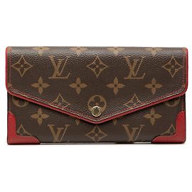 Portafoglio Sarah Retiro Monogramma Marrone Louis Vuitton Altro