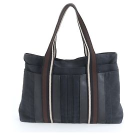 Hermès Hermes Troca Horizontal MM Tote Bag Black